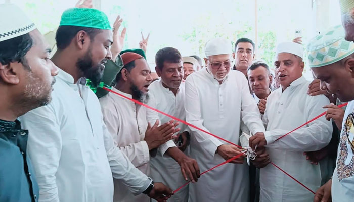 শাহনগর ইলিয়াছ খাঁ জামে মসজিদ প্রকাশ নগর মুড়া জামে মসজিদের শুভ উদ্বোধন 